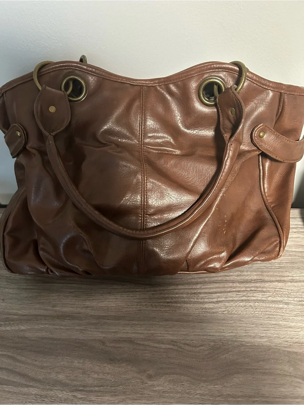 Brown Tote Handbag - Classic Everyday Carry